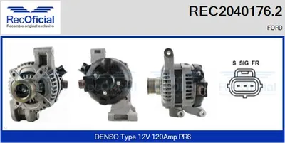 Alternador Ford FOCUS C-MAX · Ford FOCUS II · Ford FOCUS II Turnier