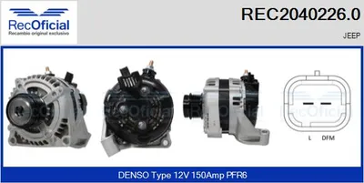 Alternador Jeep CHEROKEE