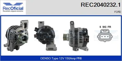 Alternador Ford FOCUS C-MAX · Ford FOCUS II · Ford FOCUS II Turnier