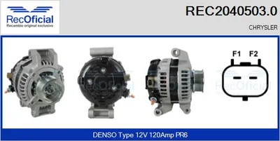 Alternador Chrysler SEBRING · Chrysler SEBRING Convertible