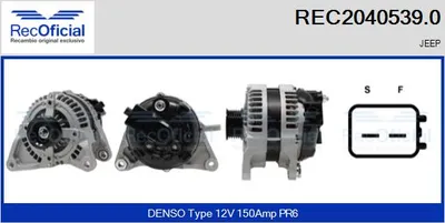 Alternador Jeep GRAND CHEROKEE III