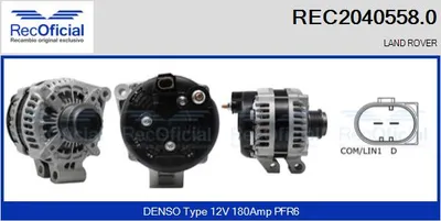 Alternador Land Rover RANGE ROVER IV · Land Rover RANGE ROVER SPORT II