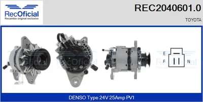 Alternador Toyota LAND CRUISER