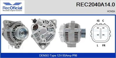 Alternador Honda ACCORD VI Hatchback