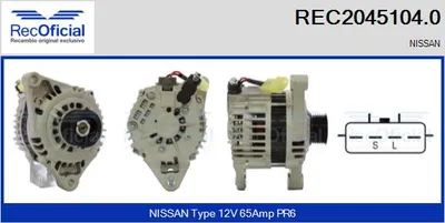 Alternador Nissan MICRA II