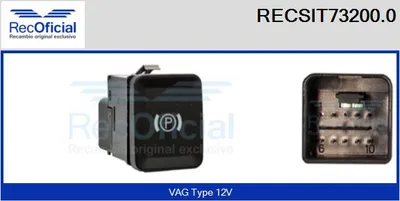 Interruptor, accionamento freno detención Vw PASSAT B6 · Vw PASSAT B6 Variant · Vw PASSAT CC B6