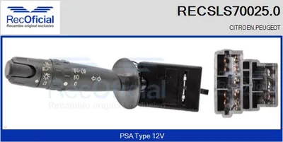 Interruptor de luz intermitente Citroën XANTIA · Citroën XANTIA Break · Peugeot 406