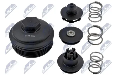 Cubierta, caja filtro de aceite Audi A2 · Audi A3 · Audi A6 C6