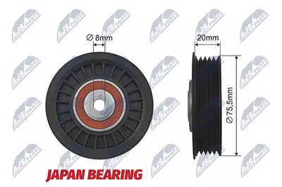 Polea tensora, correa poli V Audi A4 B5 · Audi A6 C5 · Audi A6 C5 Avant
