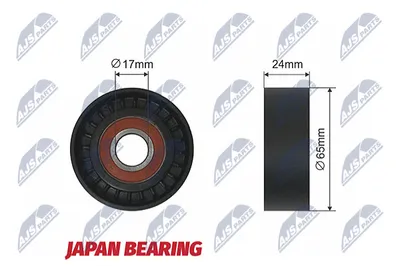 Polea tensora, correa poli V Audi A3 · Audi A3 Sportback · Audi A3 Convertible