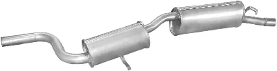 Silenciador posterior Fiat UNO