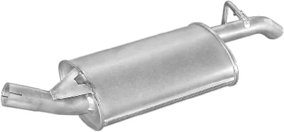 Silenciador posterior Ford FIESTA III