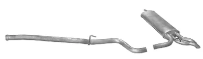 Silenciador posterior Mercedes-Benz E-CLASS T-Model · Mercedes-Benz E-CLASS Platform/Chassis
