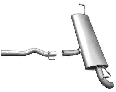 Silenciador posterior Nissan QASHQAI I