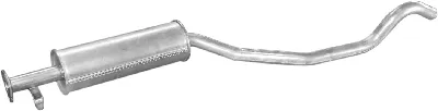 silenciador del medio Opel VECTRA A Hatchback · Opel VECTRA A · Vauxhall CAVALIER Mk III Saloon