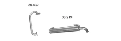 Sistema de gases de escape Vw TRANSPORTER T3 Bus · Vw TRANSPORTER T3 Van · Vw TRANSPORTER T3 Platform/Chassis