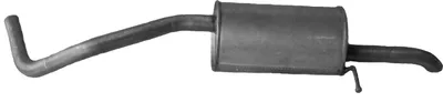 Silenciador posterior Seat IBIZA IV · Skoda FABIA II · Skoda FABIA II Combi