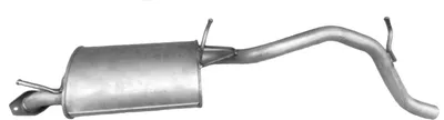 Silenciador posterior Suzuki IGNIS I