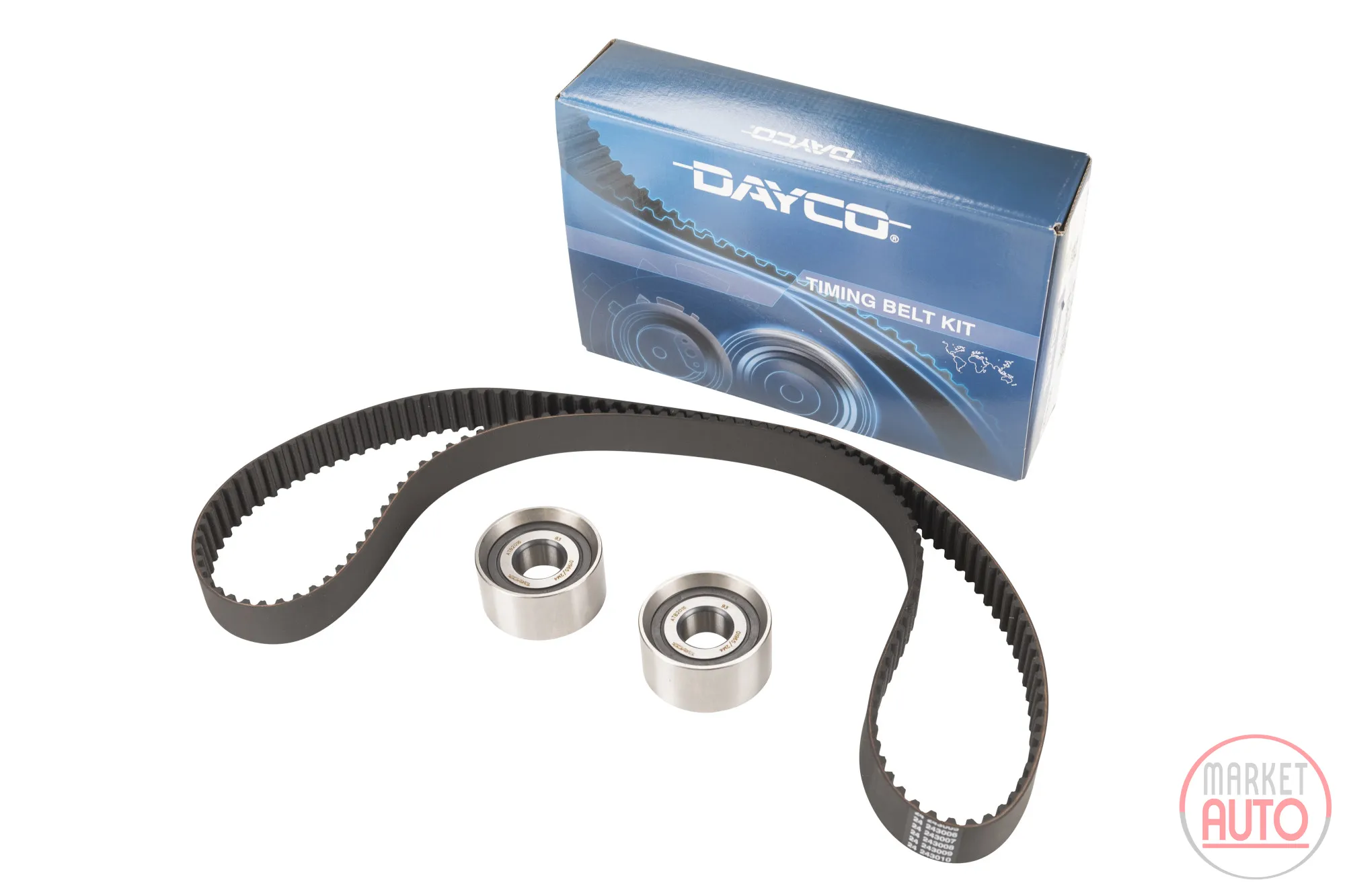 Zahnriemensatz mit 2 Umlenkrollen DAYCO