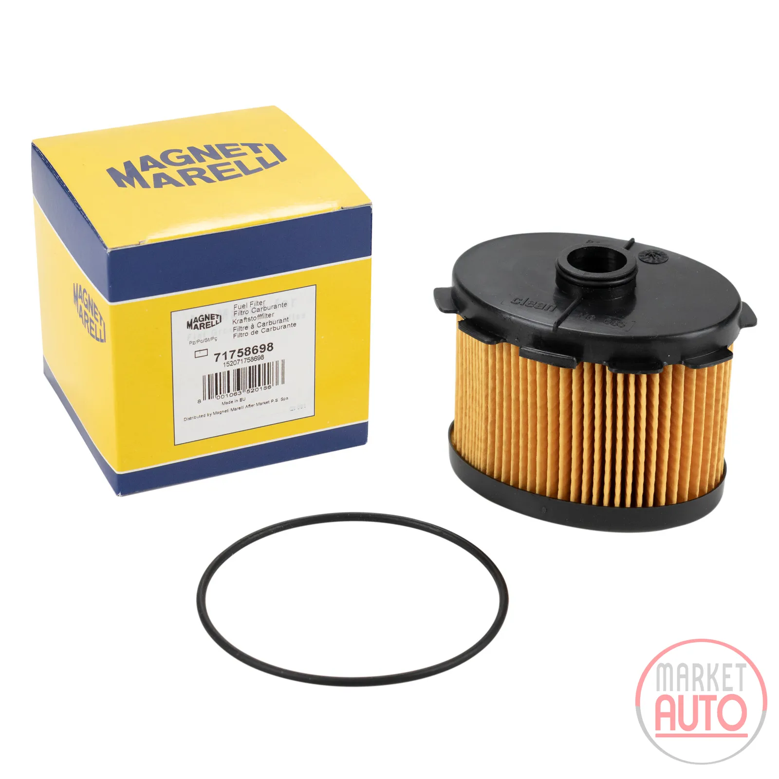 Kraftstoffilter Magneti Marelli Gehäuse für Filter=1830037