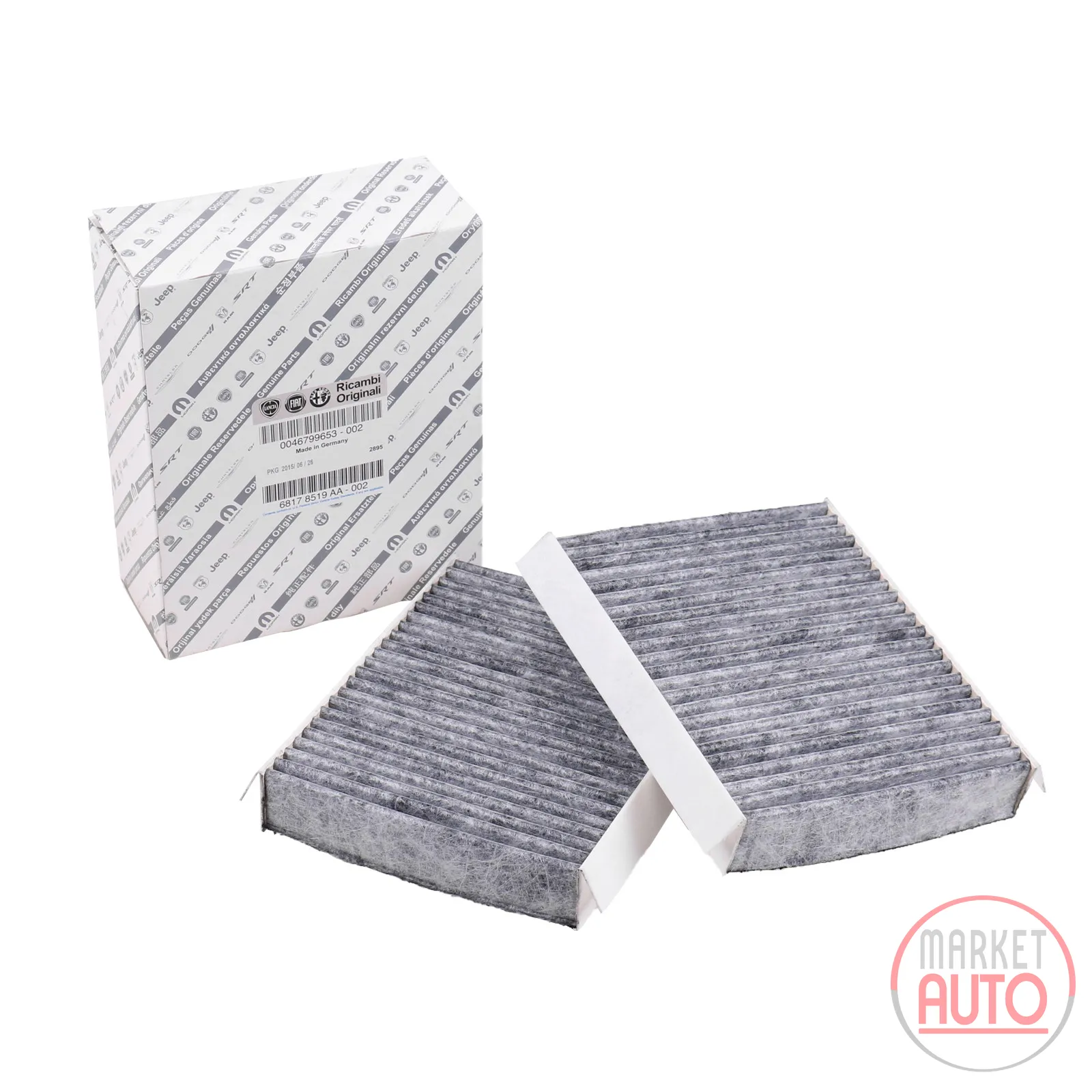 Satz Innenraumluftfilter Pollenfilter