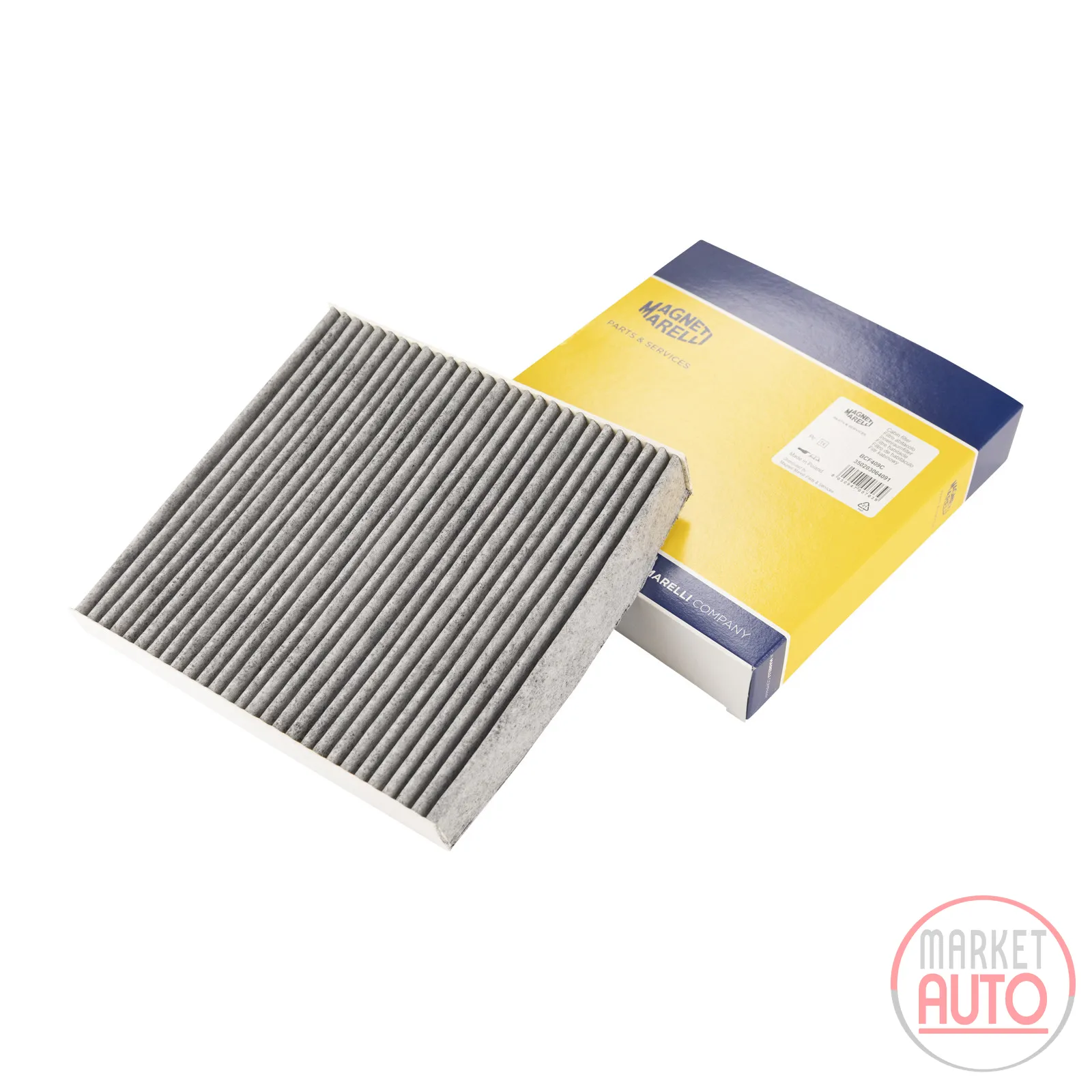 Innenraumluftfilter Aktivkohle Magneti Marelli L=196 B=187 H=30 mm