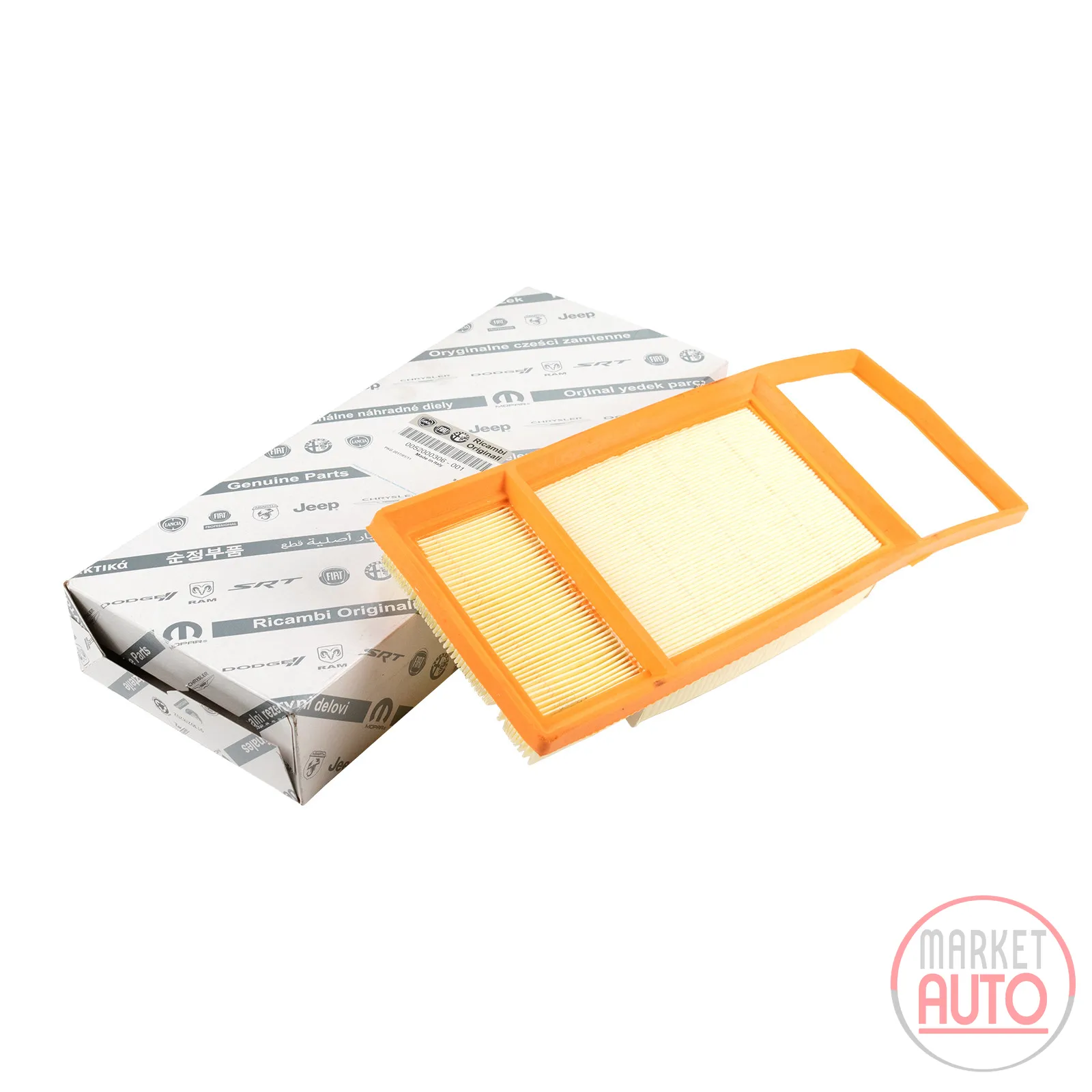 Luftfiltereinsatz Euro 6 original L=345 B=133 H=52 mm