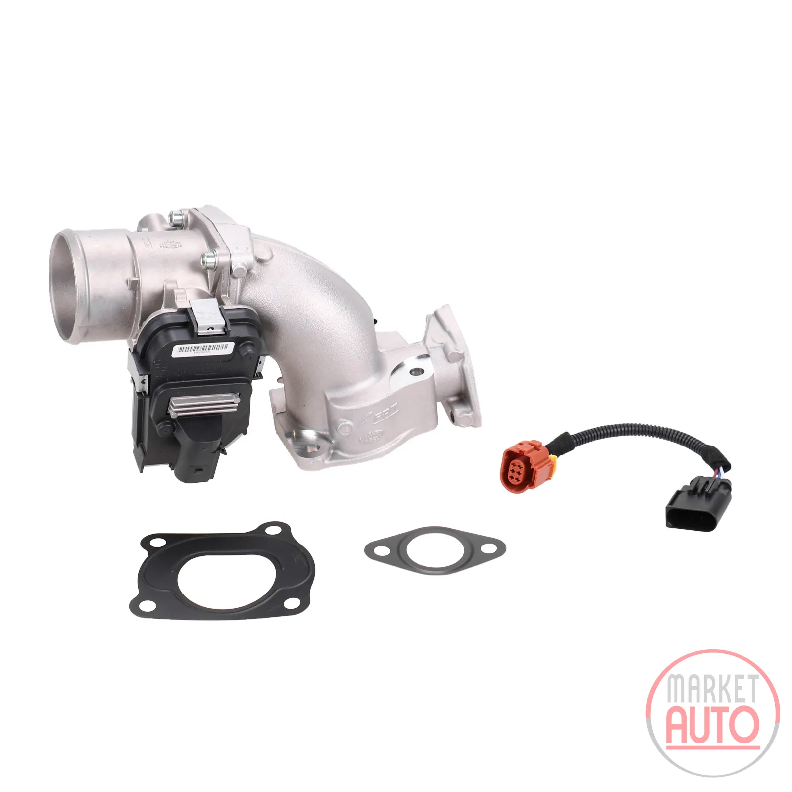 Drosselklappenstutzen Magneti Marelli bis 2011 inkl. Dichtungen & Kabel