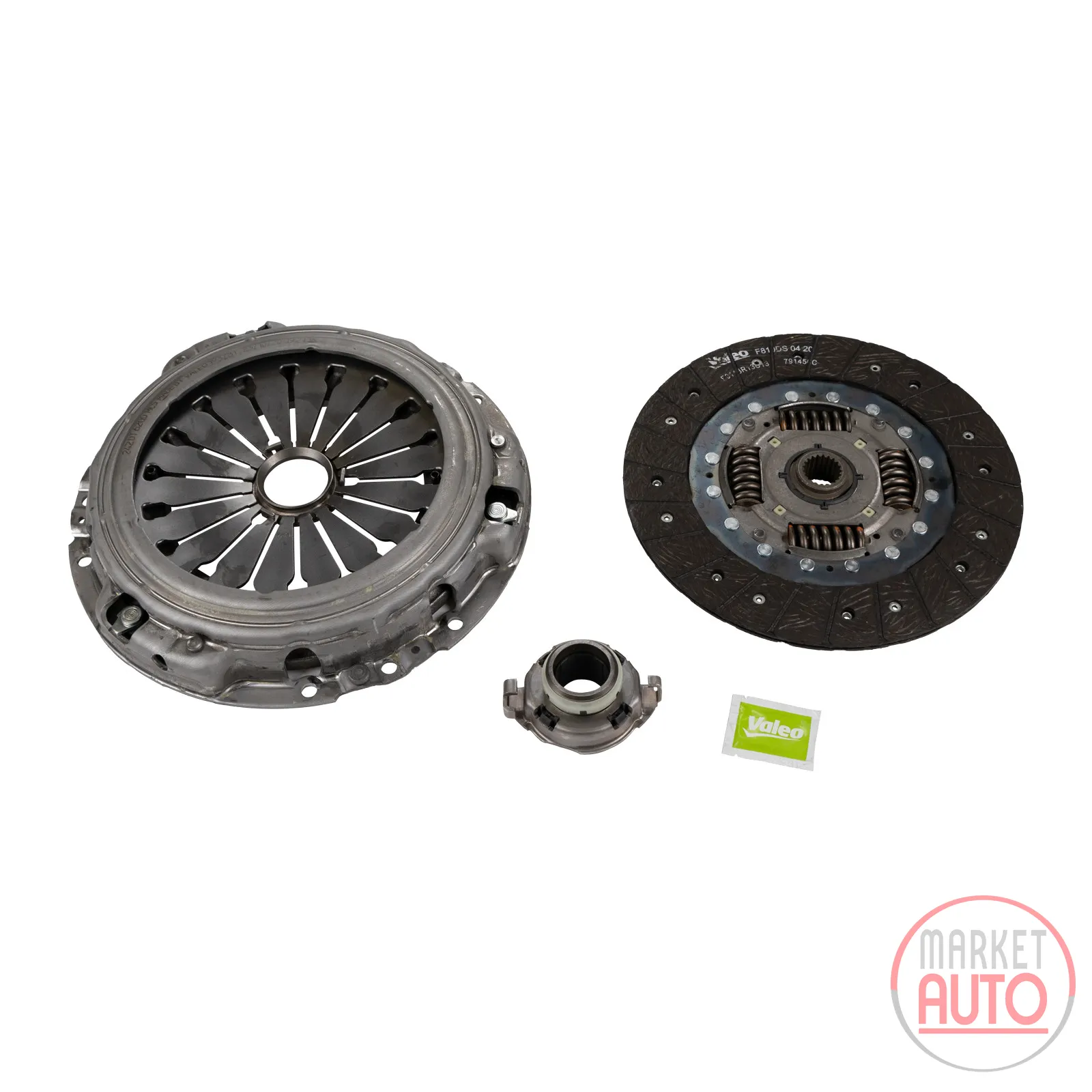 Kupplung 3-Komponenten-Kit 242Ø VALEO