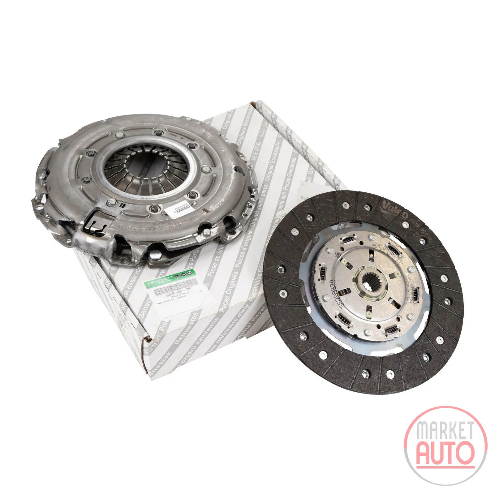 Kupplung 2-Komponenten-Kit 240 Ø mm