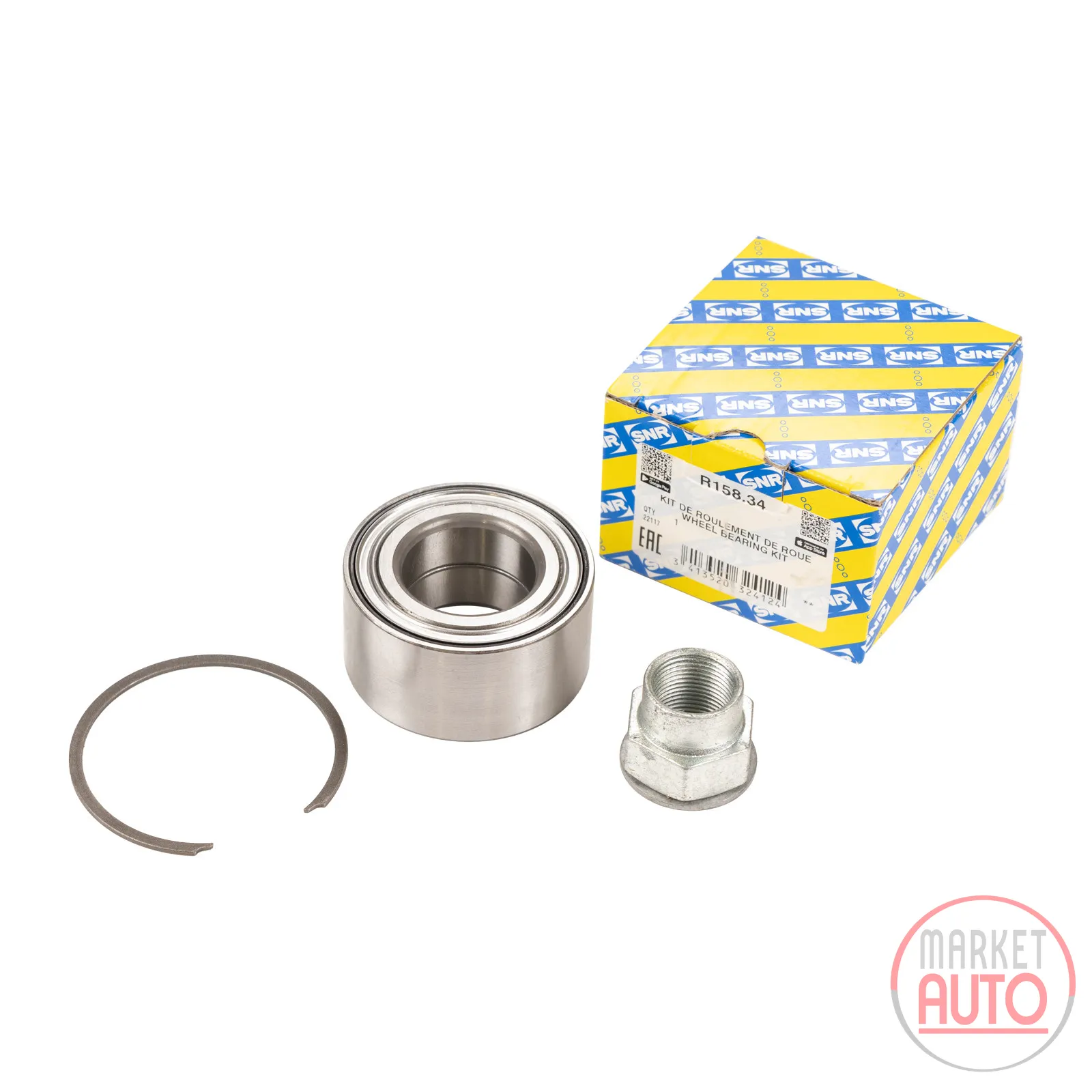 Radlagersatz vorne B=33 D1=66 D2=35 mm NTN-SNR