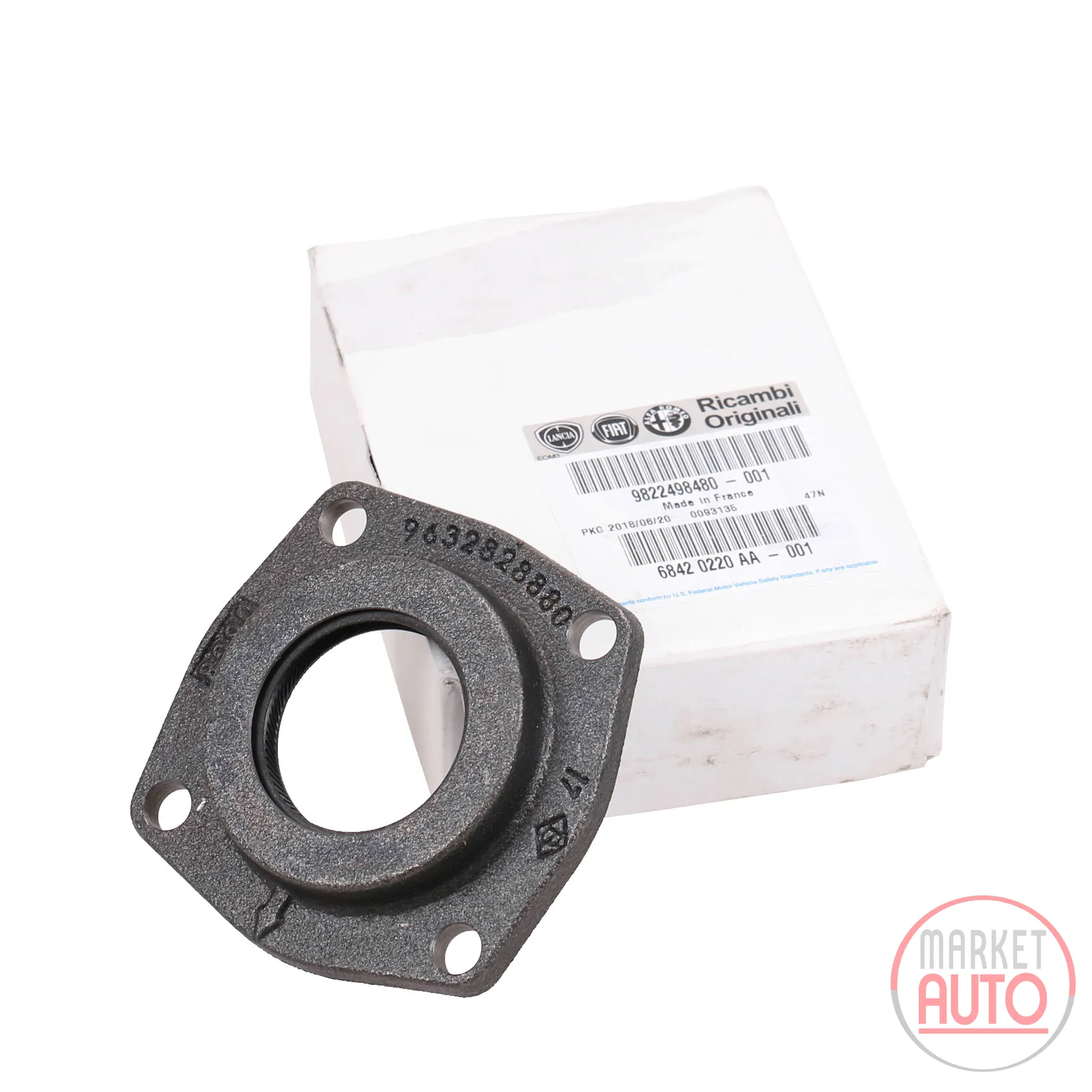 Wedi Diff.-Achswelle links mit Deckel