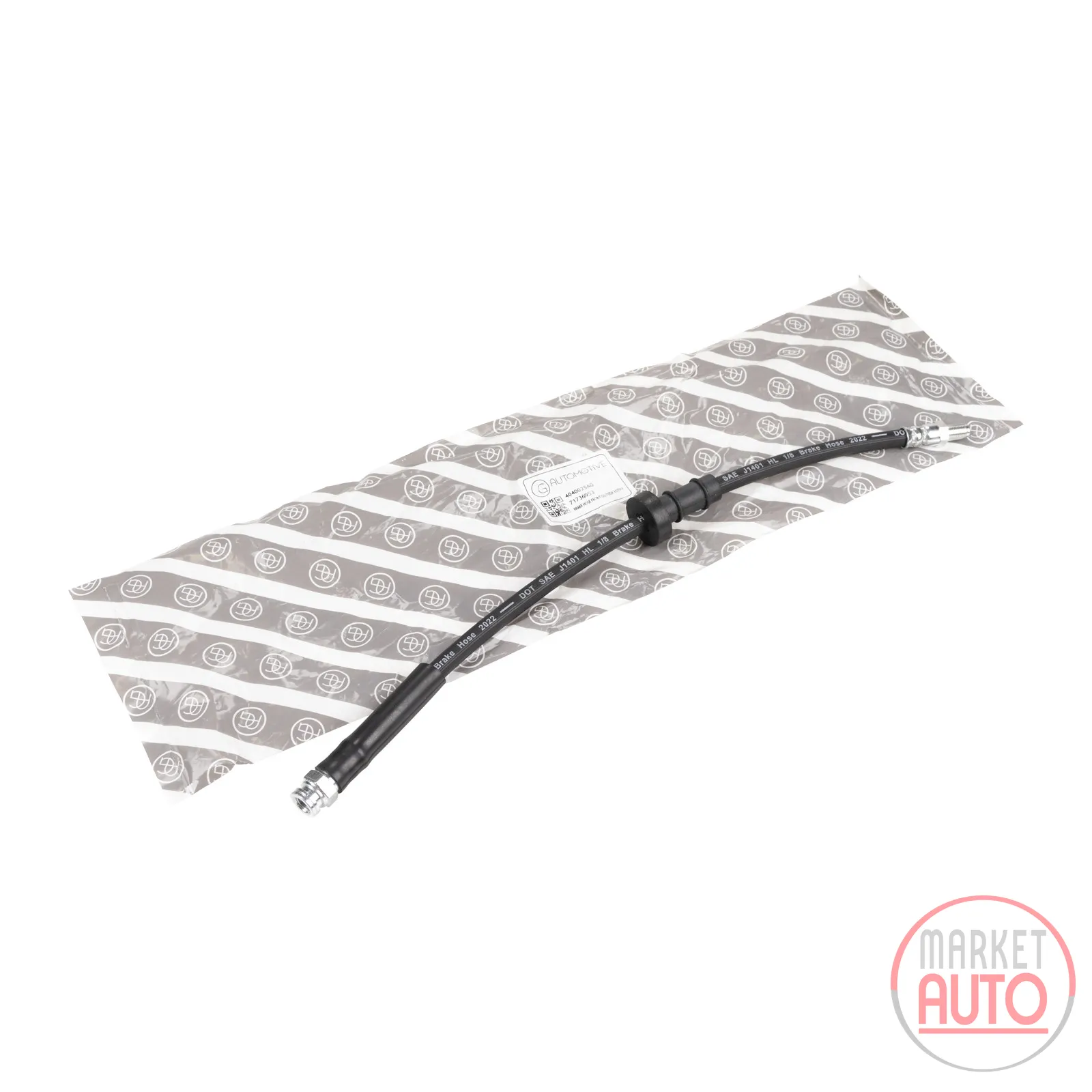Bremsschlauch vorne außen L=460mm 2X M10 X1,00 mm Gewinde