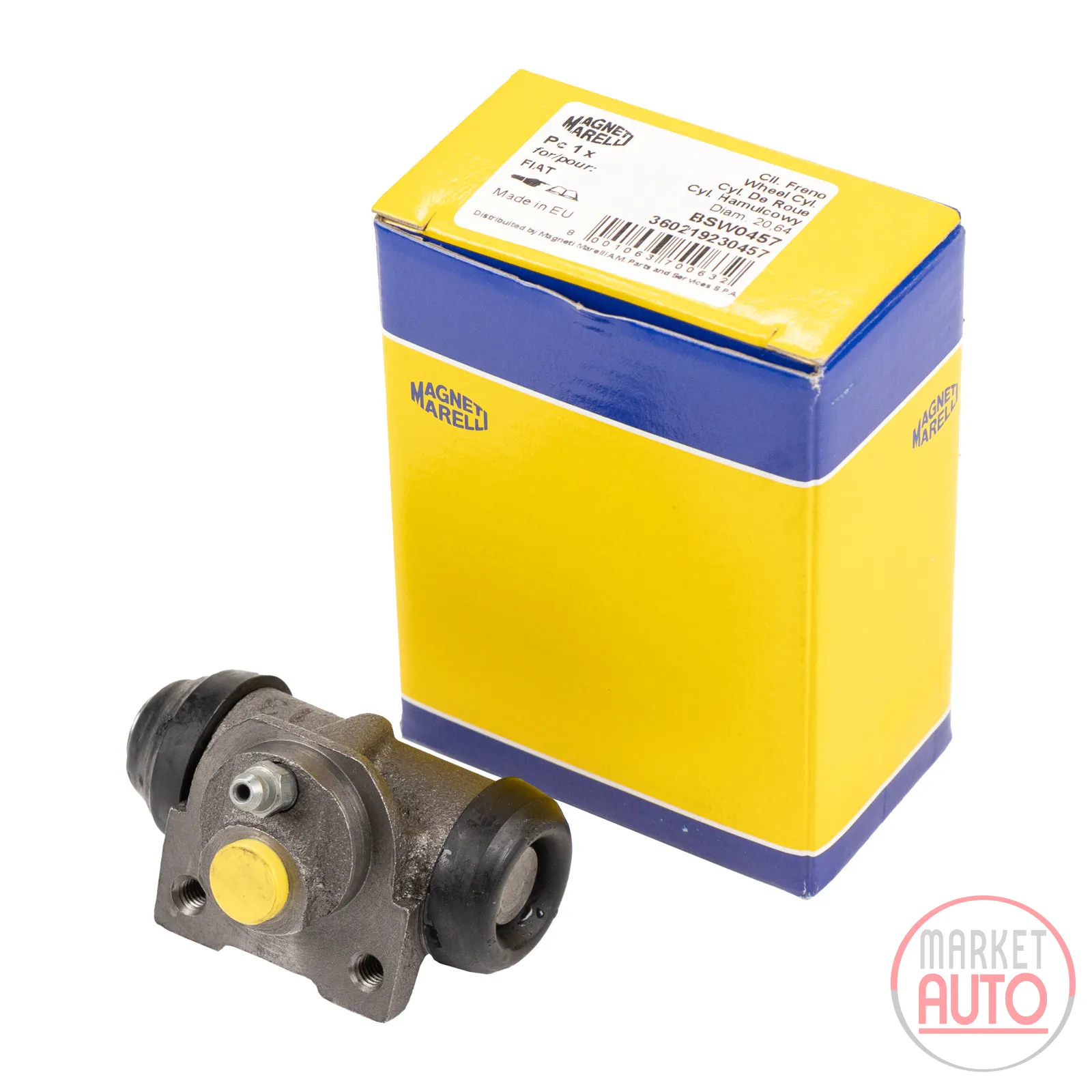 Radbremszylinder Magneti Marelli hinten 20,64 mm Ø + ABS