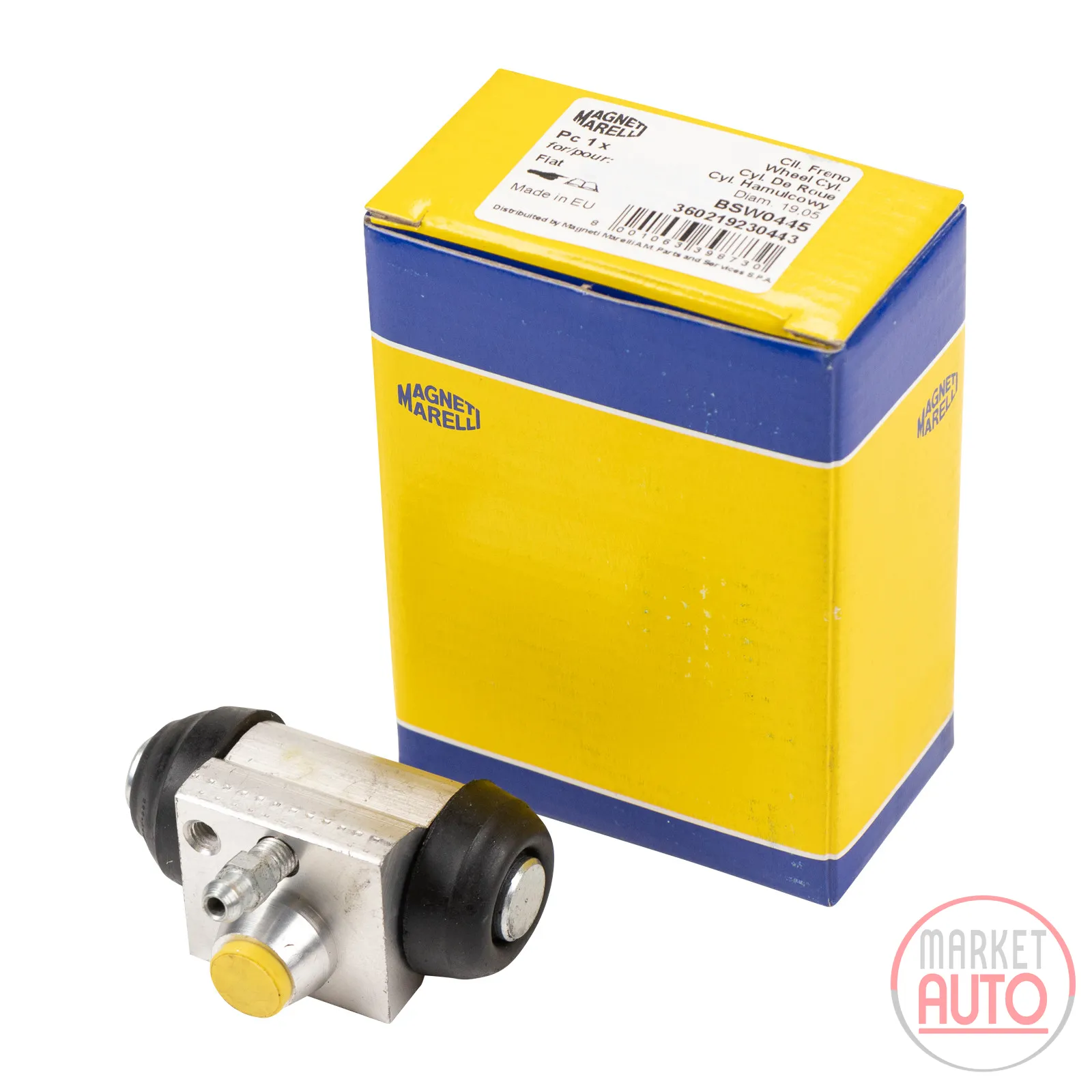 Radbremszylinder Magneti Marelli 19,05 mm Ø Bremssystem Bosch