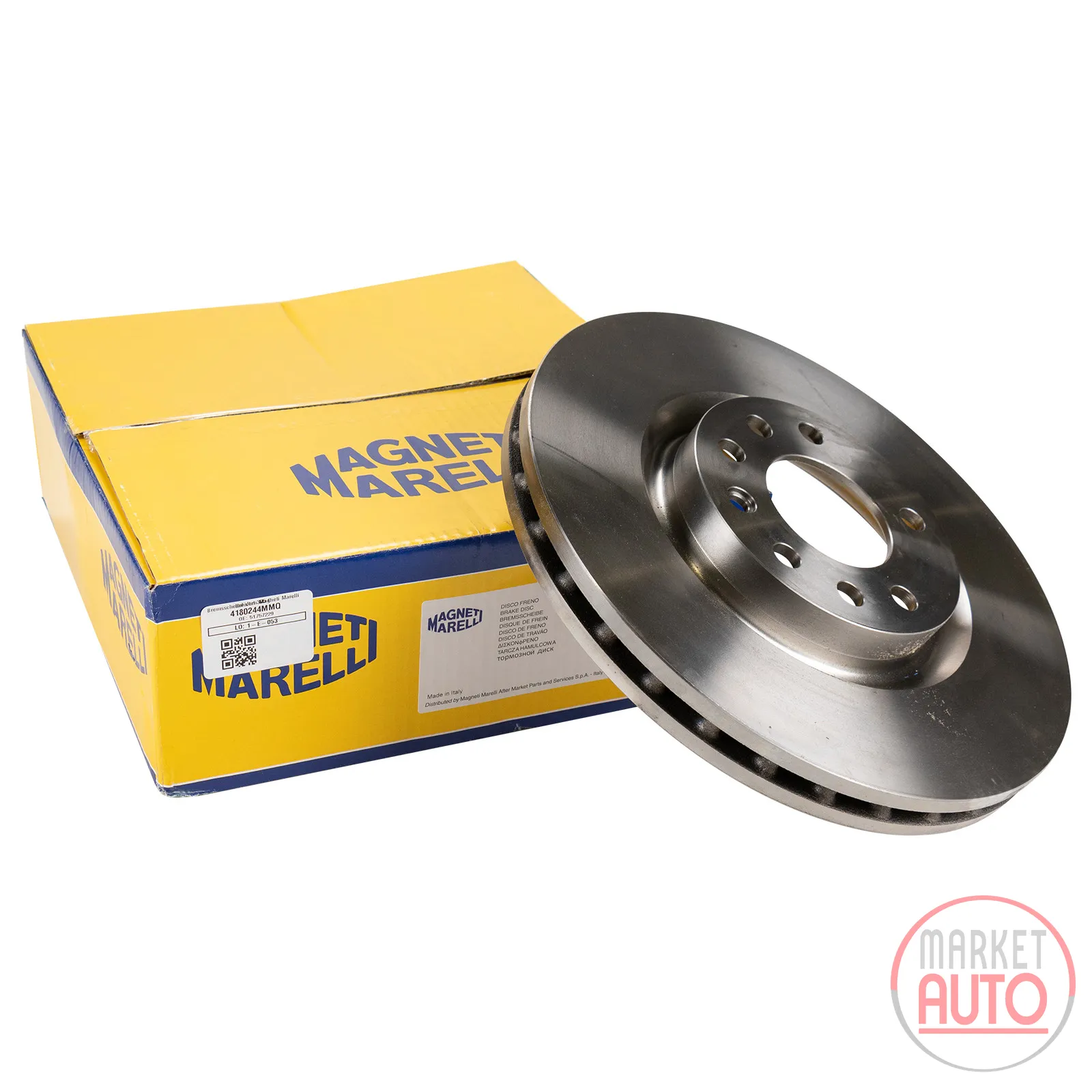 Bremsscheibe vorn Magneti Marelli belüftet 305 Ø