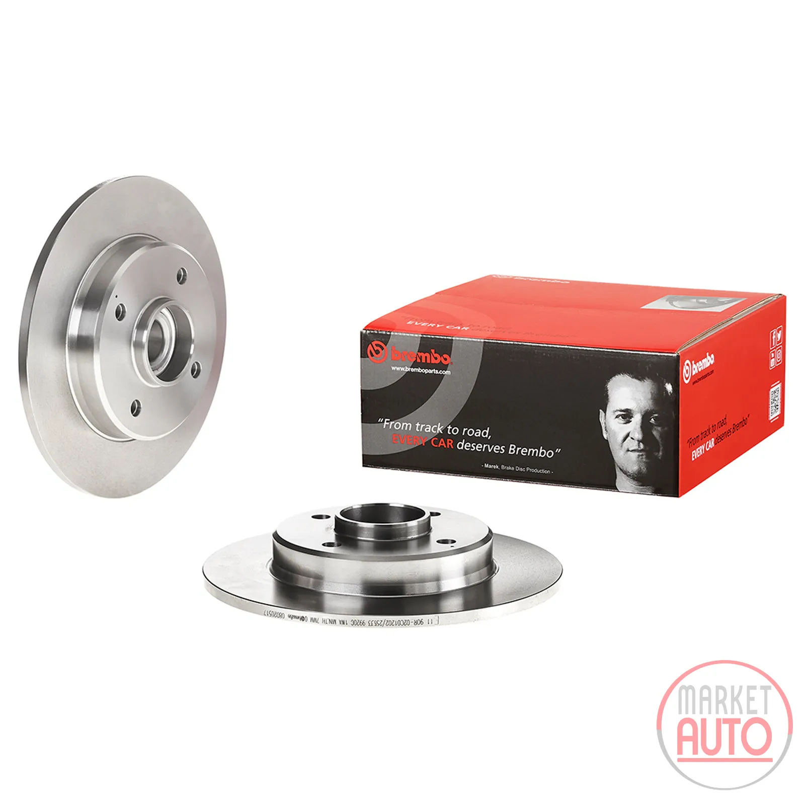 Bremsscheibe hinten