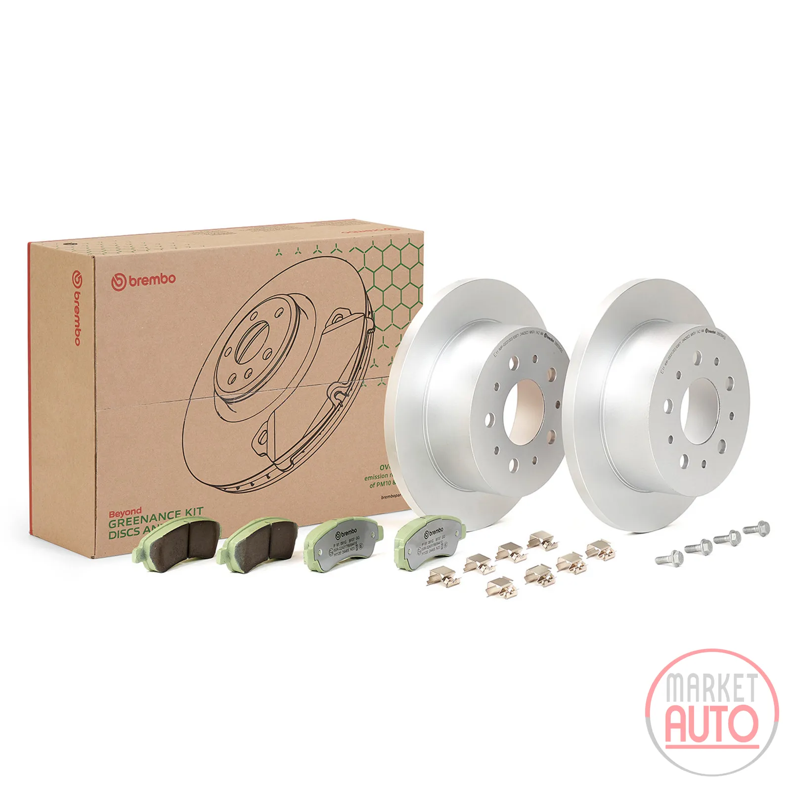 Bremsenkit hinten BEYOND LINE - Greenance Brembo