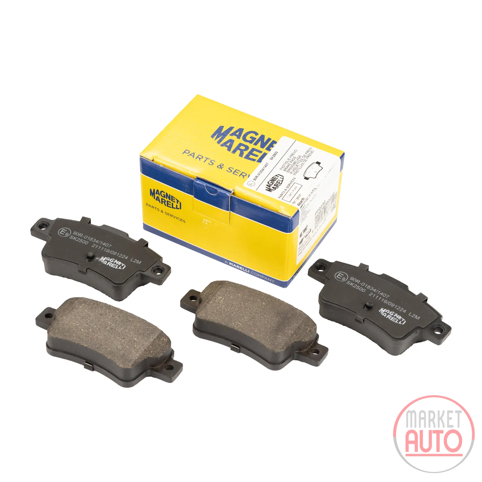 Bremsklötze hinten Magneti Marelli