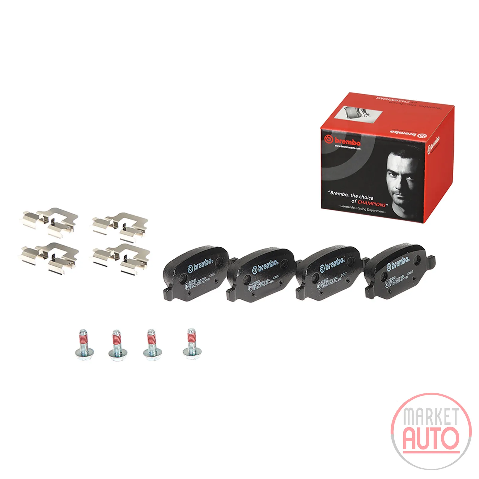 Bremsklötze hinten Brembo