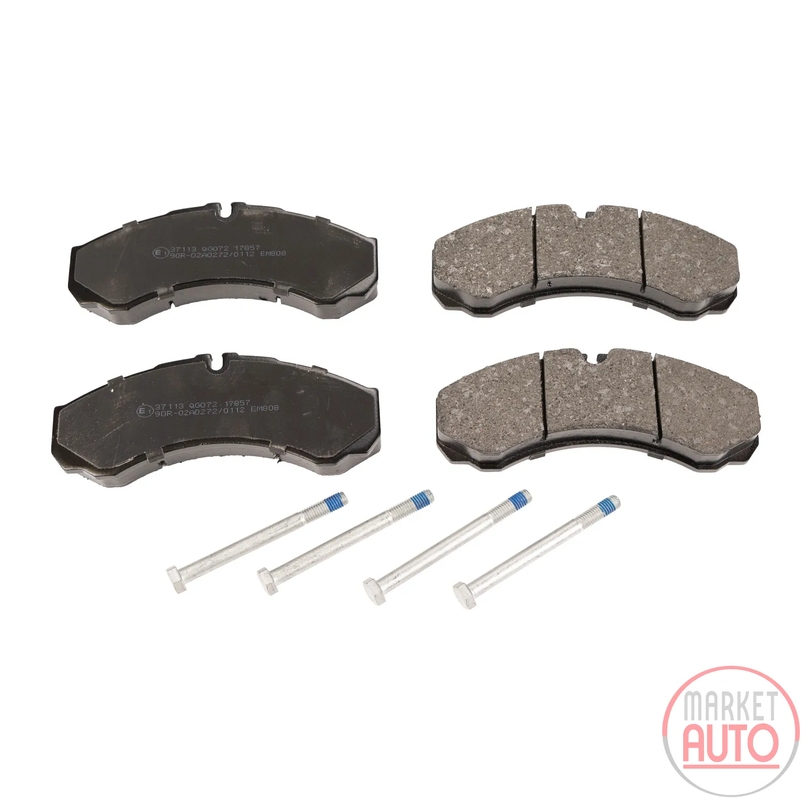 Bremsklötze vorn & hinten Brembo Bremssystem C Model