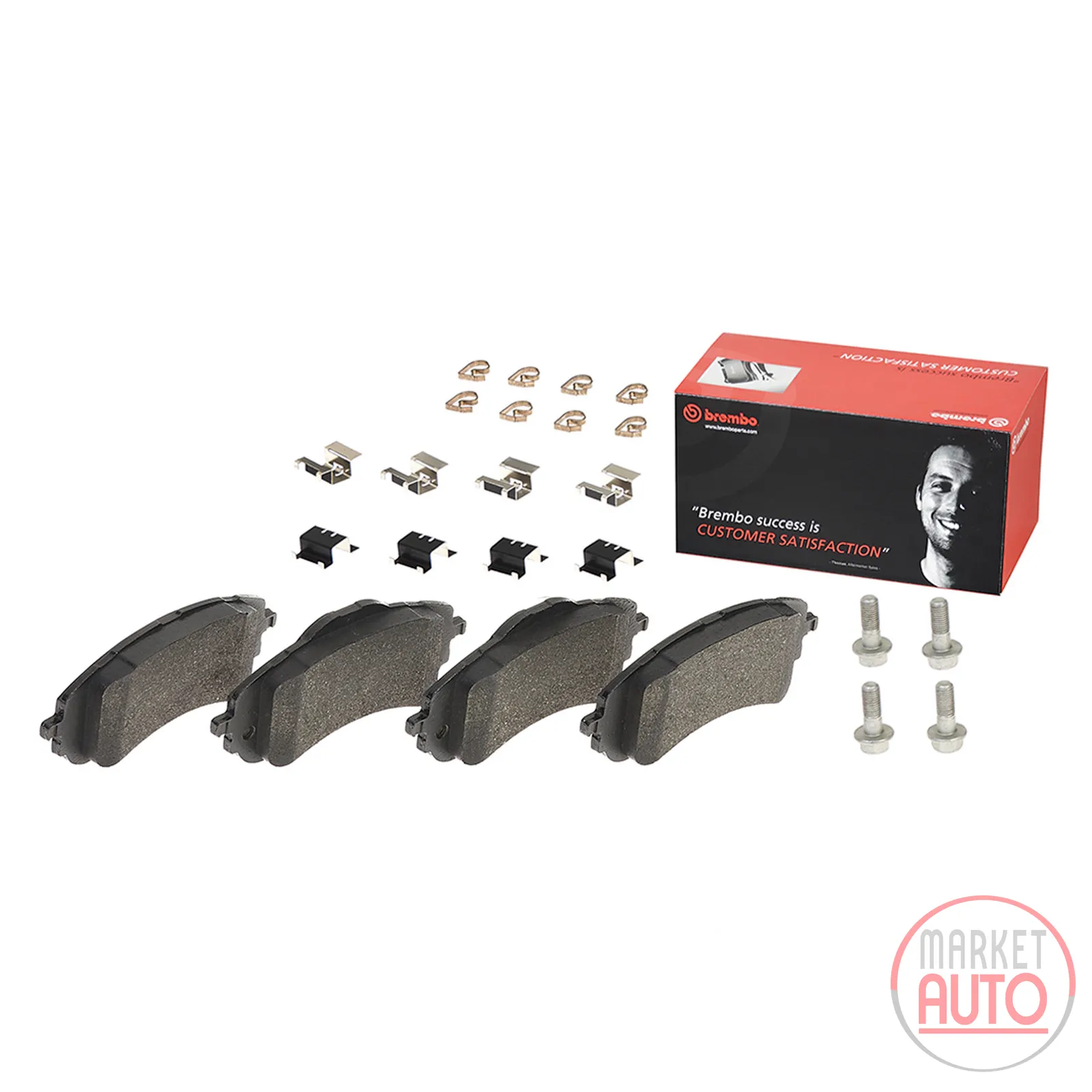 Bremsbeläge vorne Brembo