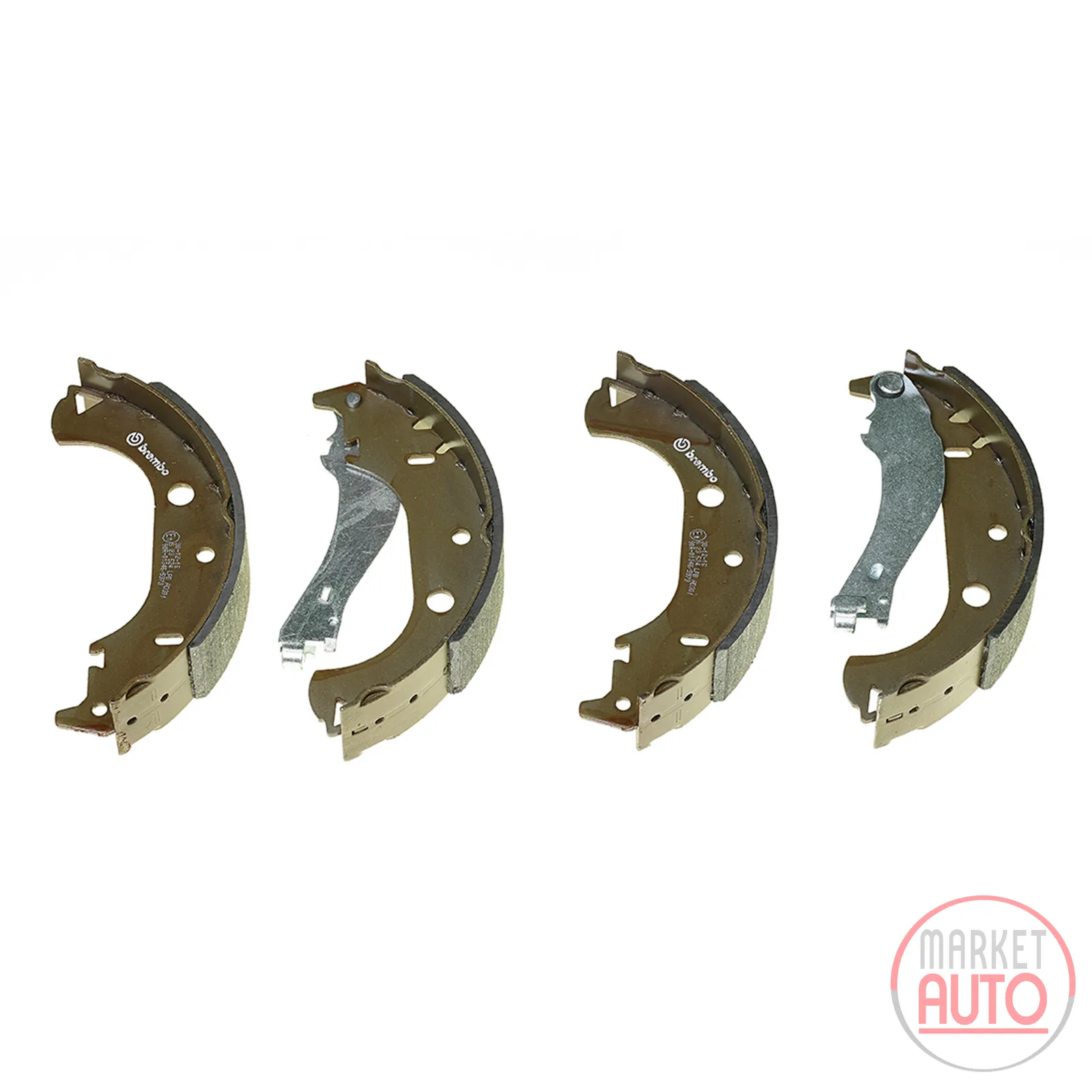 Bremsbackensatz mit Hebel Bendix Brembo
