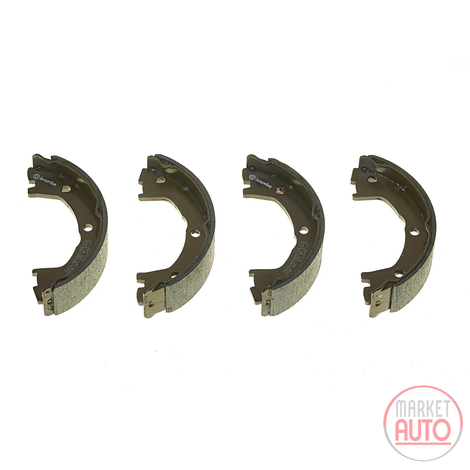 Bremsbackensatz hinten Brembo