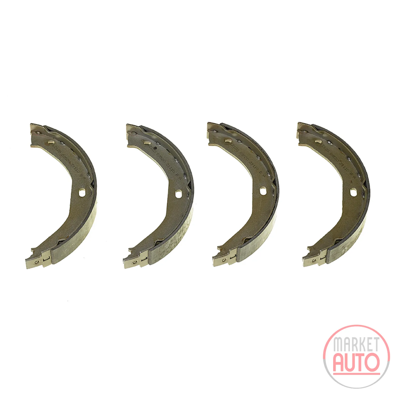 Handbremsbackensatz Brembo