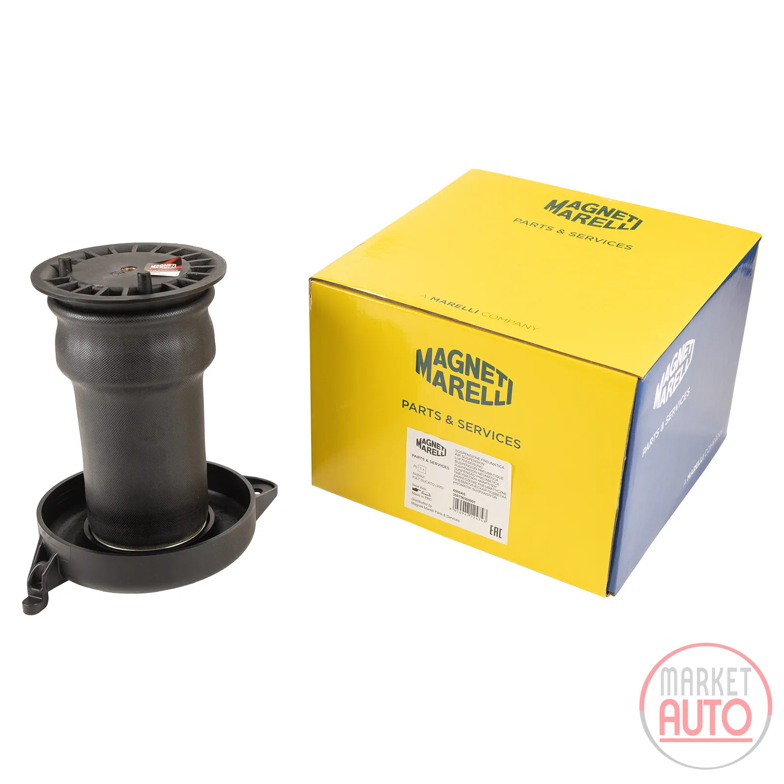 Faltenbalg Luftfederung Feder hinten Magneti Marelli