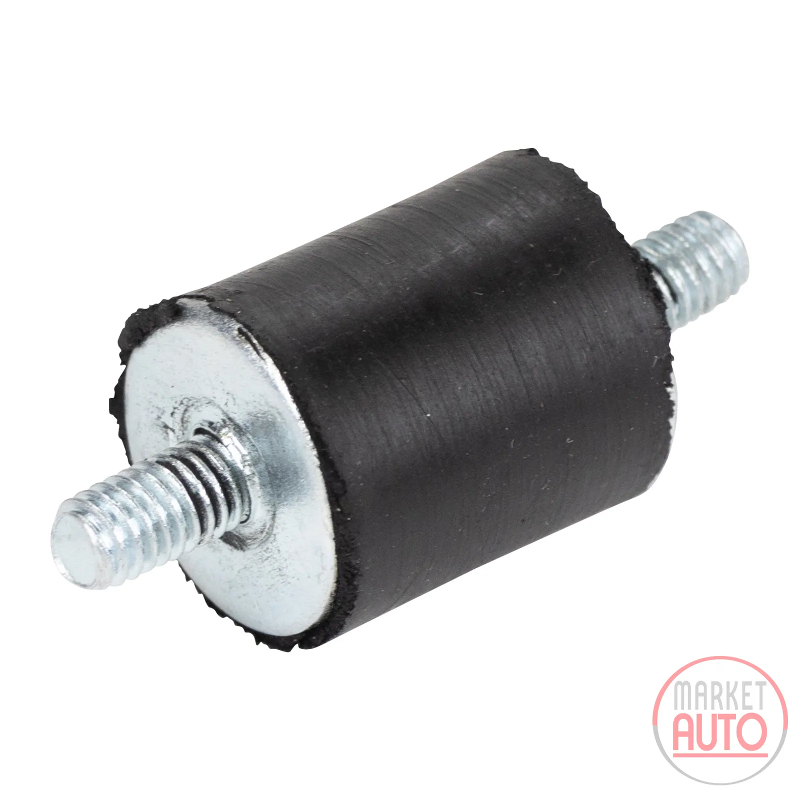 Anschlaggummi 25 mm Gummi M6 Gewindemaß