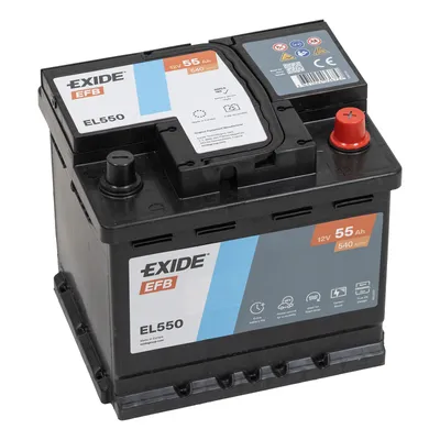 Batterie 55AH 480A EFB EL550