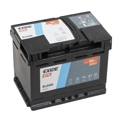 Batterie 60AH 640A EFB EL600