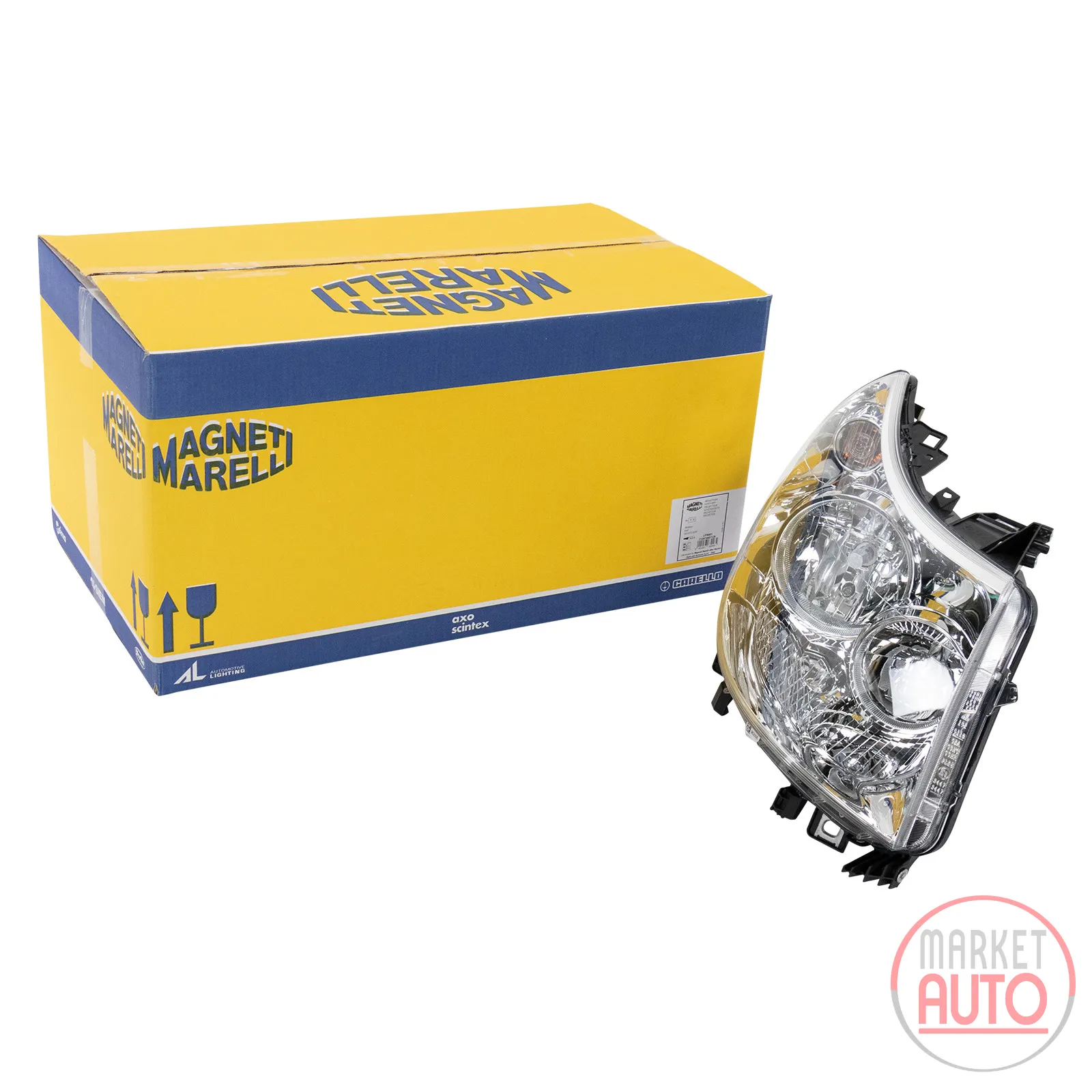 Scheinwerfer rechts Komplett Magneti Marelli